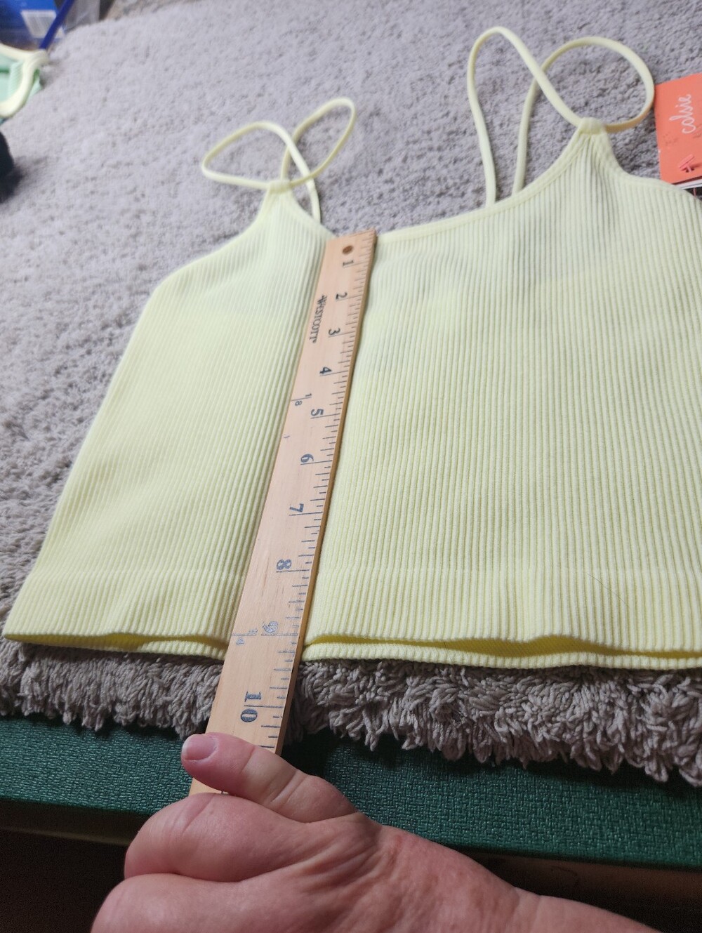 Women's Seamless Convertible Straps Brami - Colsie Yellow M - Picture 6 of 13